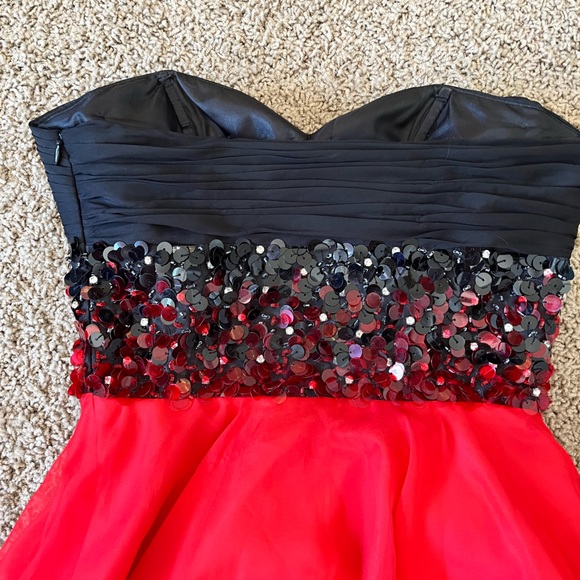 Sequin Party Grad Prom Dress - Picture 7 of 7
